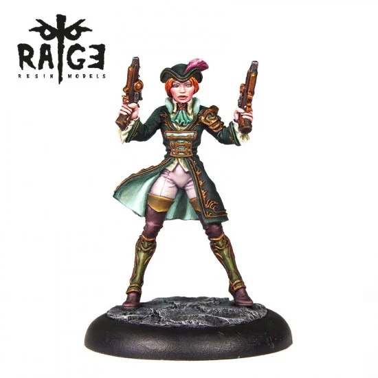 AK Interactive RAGE011 35mm Scale Katherine Vinoq, Noble Adventurer (fantasy figure for wargame) - Model Figures