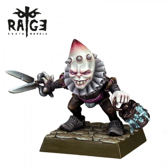AK Interactive RAGE013 35mm Scale Oqtarimus, Faries Mutilator (fantasy figure for wargame) - Model Figures