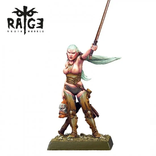 AK Interactive RAGE014 35mm Scale Eduhin, Morning Star (fantasy figure for wargame) - Model Figures
