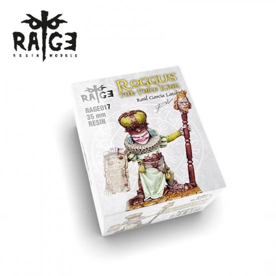 AK Interactive RAGE017 35mm Figure - Roggus, the Fake King
