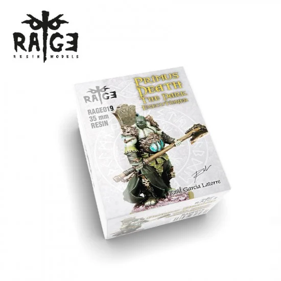AK Interactive RAGE019 35mm Scale Primus Death, The Dark Executioner (fantasy figure for wargame) - Model Figures