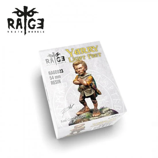 AK Interactive RAGE023 54mm Figure - Yarry, Light Feet