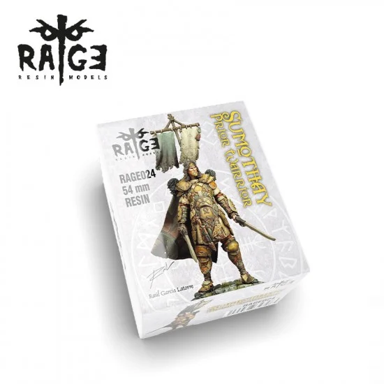 AK Interactive RAGE024 54mm Figure - Sumothay, Prior Warrior
