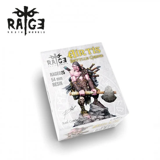 AK Interactive RAGE025 54mm Figure - Airtis, Battle Gnome
