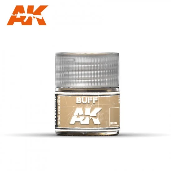AK Interactive RC014 Real Colours Series Acrylic Lacquer Paint - Buff (10ml)