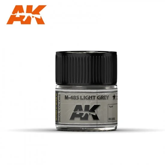 AK Interactive RC255 Real Colours Aircraft Acrylic Lacquer Paint - M-485 Light Grey (10ml)