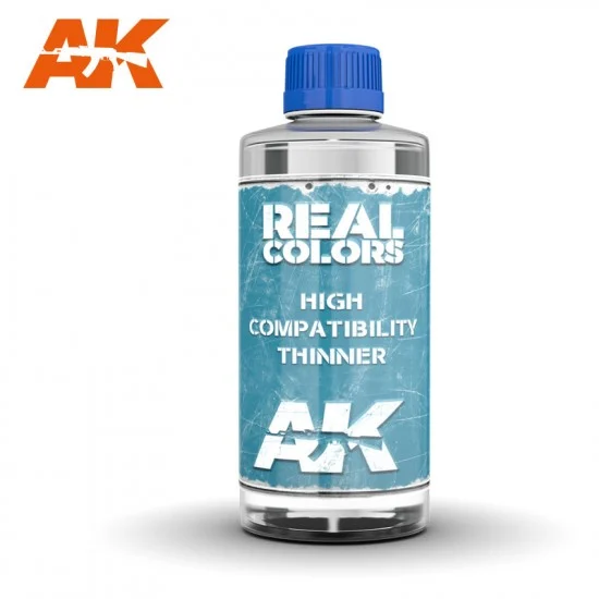 AK Interactive RC702 Real Colours Series - High Compatibility Thinner (400ml)