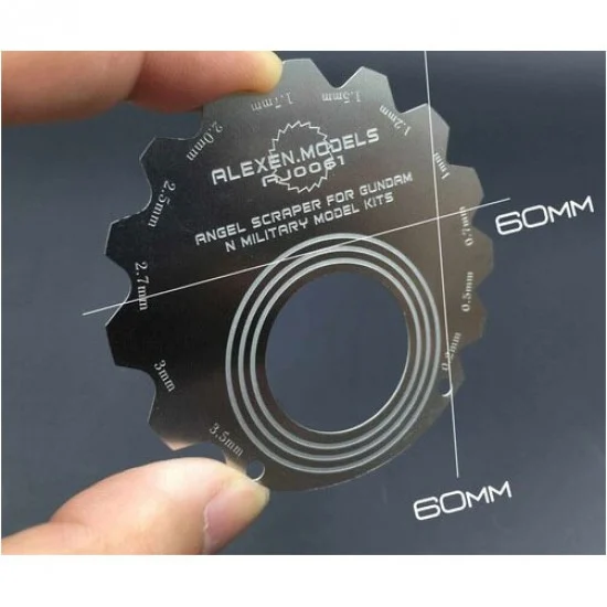 Alexen AJ0061 Angle Scraper Ver.B - Hobby Tools & Supplies