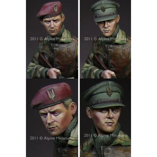 Alpine Miniatures 16013 1/16 WWII British S.A.S. Commando (1 figure) - Model Figures