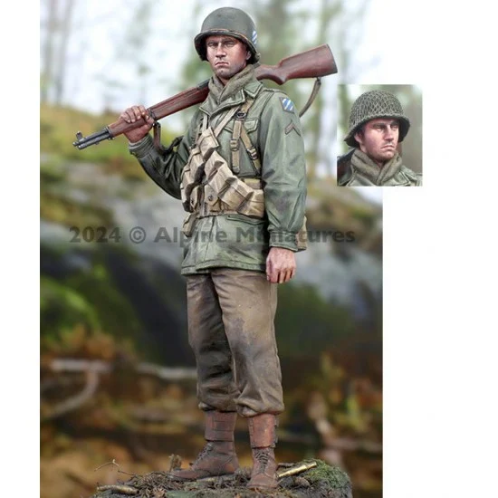 Alpine Miniatures 16046 1/16 US 3rd ID Rock of the Marne - Model Figures