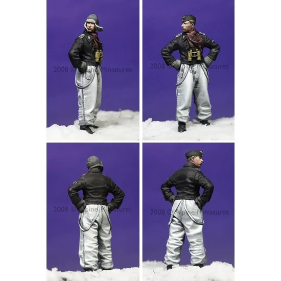 Alpine Miniatures 35058 1/35 SS Panzer NCO LAH Kharkov (1 figure) - Model Figures