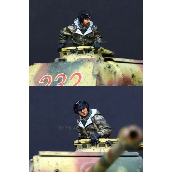 Alpine Miniatures 35130 1/35 German Panther Commander #1 (1 figure) - Model Figures