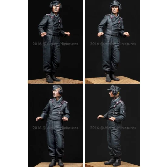 Alpine Miniatures 35223 1/35 WSS Tiger Commander - Model Figures