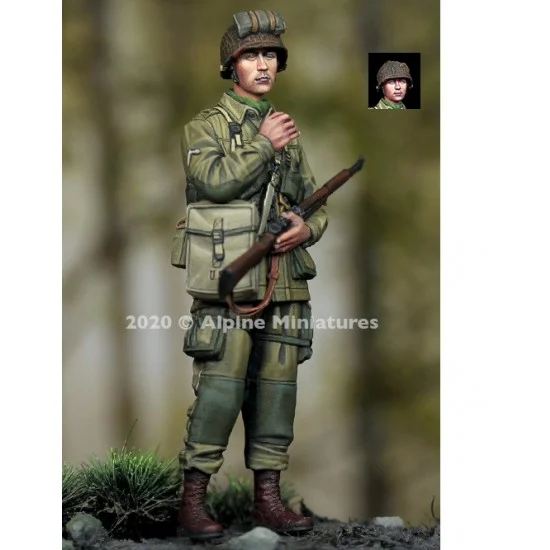 Alpine Miniatures 35276 1/35 US 101st Airborne Trooper - Model Figures