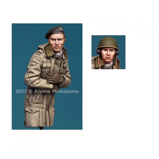 Alpine Miniatures 35297 1/35 British Tank Commander #2 - Model Figures