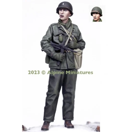 Alpine Miniatures 35312 1/35 US Infantry M3 Grease Gun - Model Figures