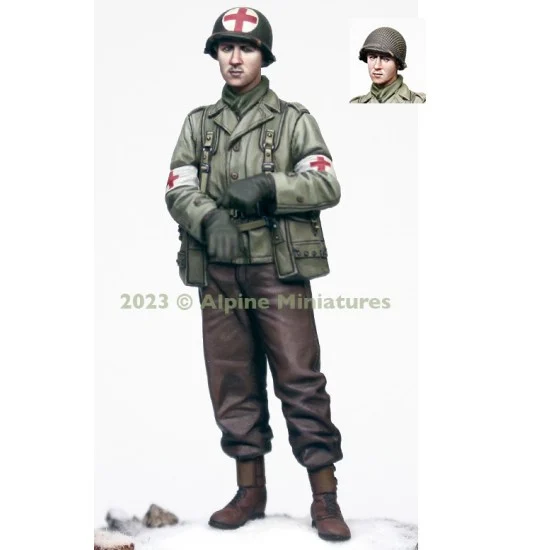 Alpine Miniatures 35313 1/35 US Combat Medic - Model Figures