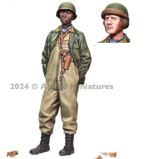 Alpine Miniatures 35318 1/35 US Tank Crew 761st TB #1 - Model Figures
