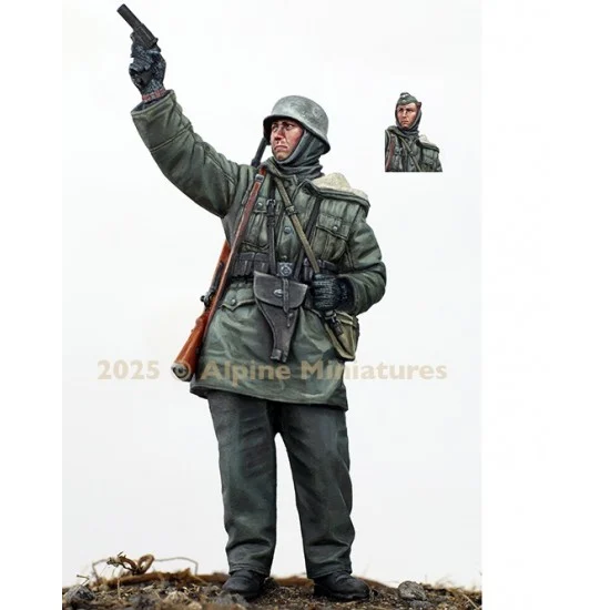 Alpine Miniatures 35324 1/35 WSS Grenadier and Flare Gun - Model Figures