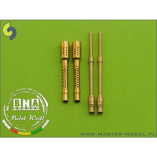 Master Models AM-24-003 1/24 German Aircraft Machine Gun MG 131 Barrels (2pcs)