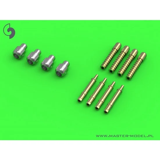 Master Models AM-24-014 1/24 Hawker Typhoon Mk IB Early Type Cannons with Uncovered Barrels & Flat Recoil Springs