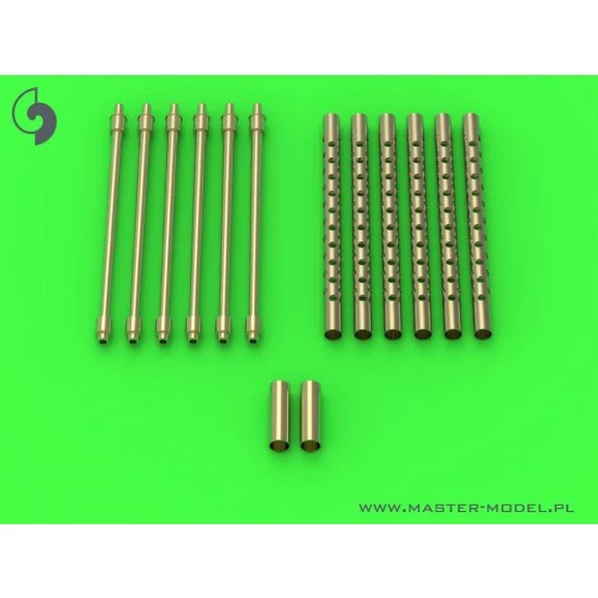 Master Models AM-24-018 1/24 F6F Hellcat Early Armament (.50 cal Browning Barrels w/Drilled Cooling Jackets)