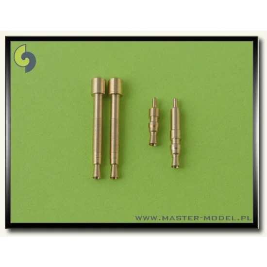 Master Models AM-32-005 1/32 Bf 109 E3 - E9, T Armament Set (MG 17 Tips,MG FF Barrels)