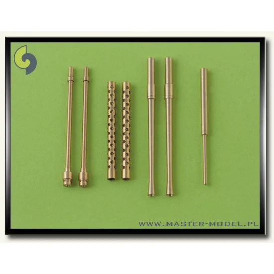 Master Models AM-32-006 1/32 A6M5 Zero Armament Set (7,7mm, 20mm Gun Barrels)&Pitot Tube
