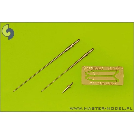 Master Models AM-32-056 1/32 SAAB JAS 39 Gripen Pitot Tubes & Angle of Attack Probes