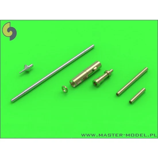 Master Models AM-32-068 1/32 Mikoyan-Gurevich MiG-15 & MiG-15bis - Gun Barrels Set, Antenna Base & Pitot Tube