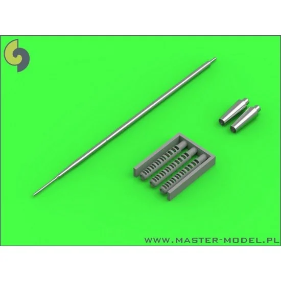 Master Models AM-32-072 1/32 Shenyang J-6/F-6 - 23mm Gun Barrels Set & Pitot Tube