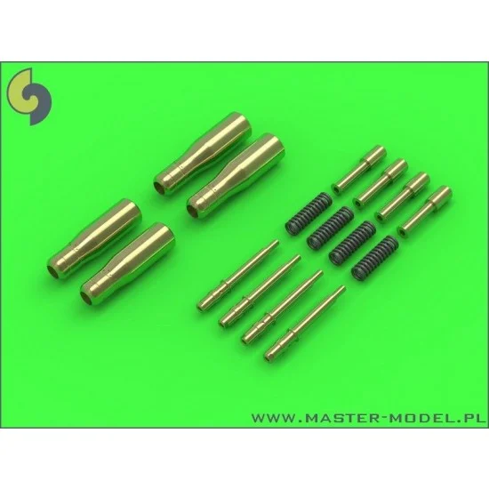 Master Models AM-32-075 1/32 Hawker Hurricane Mk.IIC Hispano Mk.II 20mm Cannons (w/Round Recoil Springs)(4pcs)