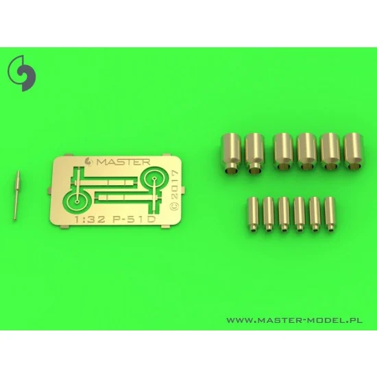 Master Models AM-32-100 1/32 P-51D Mustang Armament & Gunsight Detail Set