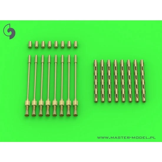 Master Models AM-32-113 1/32 British Avro Lancaster Brownings .303 Cal Set (8pcs) for HK Models