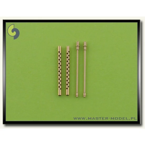 Master Models AM-48-001 1/48 Browning M2 Aircraft .50 Caliber (12.7mm) Barrels (2pcs)