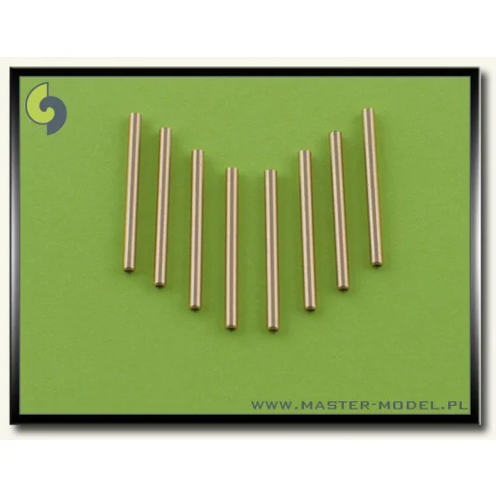 Master Models AM-48-002 1/48 P-47 Thunderbolt .50 Browning M2 Barrels (8pcs)