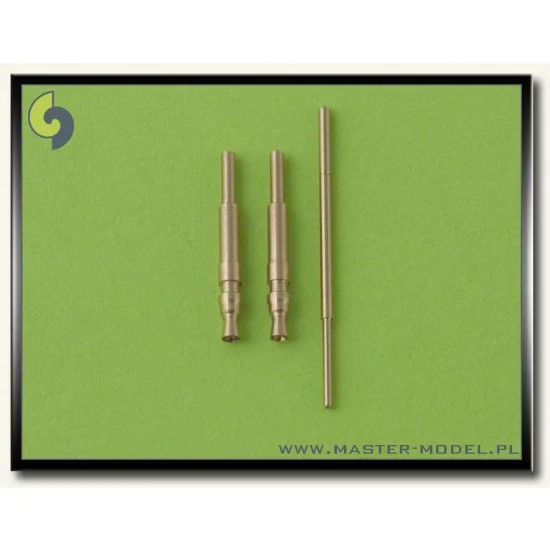 Master Models AM-48-010 1/48 Bf 109 F, G1 - G4 Armament Set (MG 17 Tips) & Pitot Tube
