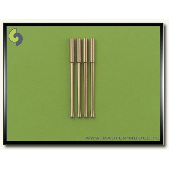 Master Models AM-48-021 1/48 Japanese Type 99 20mm Mark 2 Gun Barrels (4pcs)
