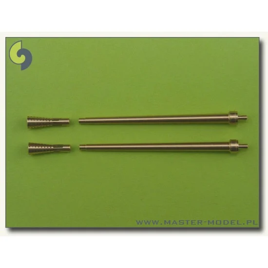 Master Models AM-48-024 1/48 German Aircraft Cannon 3.7cm Flakvierling 18 Gun Barrels (2pcs)