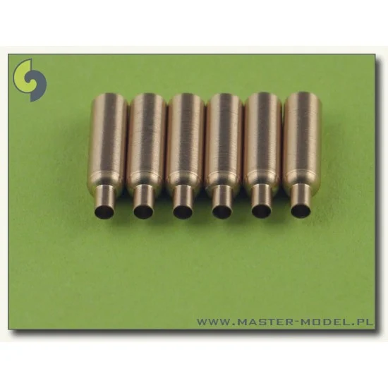 Master Models AM-48-025 1/48 Curtiss P-40 Warhawk E-N Fairings w/Blast Tubes for .50cal Browning (6pcs)