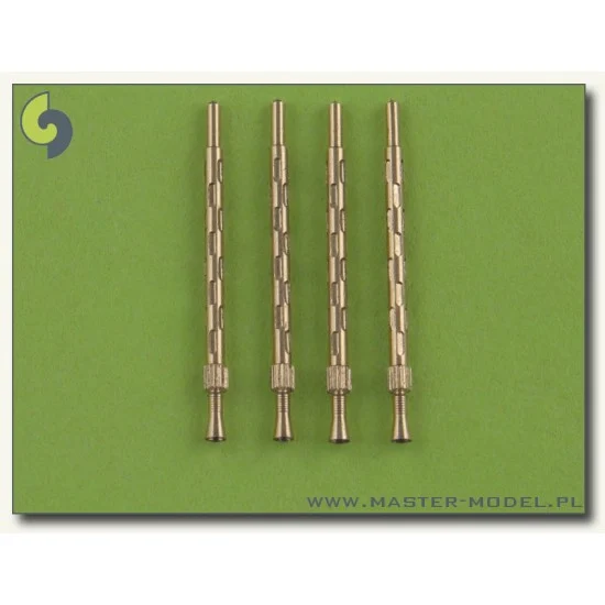 Master Models AM-48-026 1/48 British Mk 2 Browning .303cal (7,7mm) w/Flash Hider (4pcs)