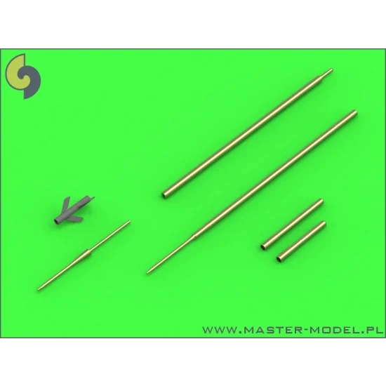 Master Models AM-48-119 1/48 Sukhoi Su-7 Fitter-A Pitot Tubes and 30mm Gun Barrels