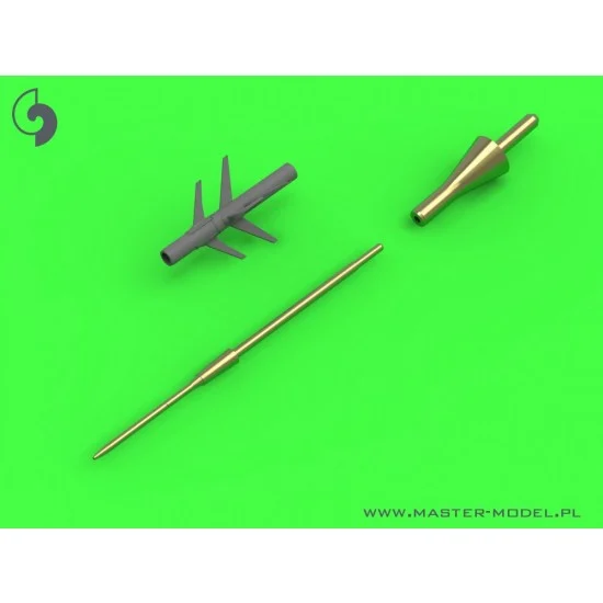 Master Models AM-48-129 1/48 Mikoyan MiG-25 Foxbat (all versions except PD/PDS) Turned Brass Pitot Tube