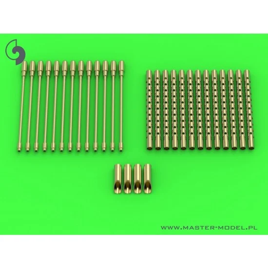 Master Models AM-48-138 1/48 Boeing B-17 Flying Fortress Browning M2 .50 Caliber Gun Barrels w/Flash Hiders