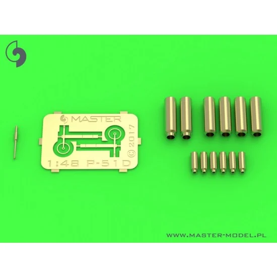 Master Models AM-48-139 1/48 P-51D Mustang Armament & Gunsight Detail Set