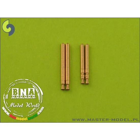 Master Models AM-72-009 1/72 Messerschmitt Bf 109 E3 - E9,T Armament Set (MG 17 Tips,MG FF Barrels)