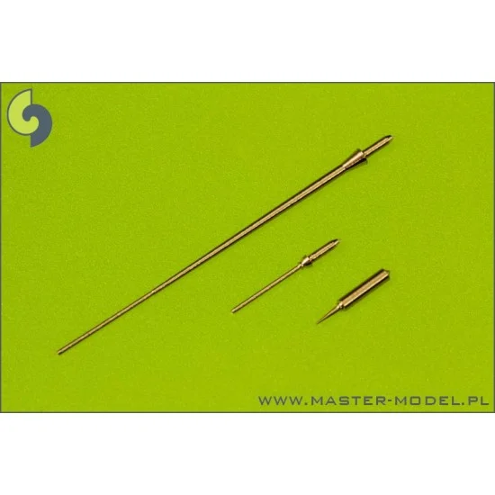 Master Models AM-72-055 1/72 SAAB 35 Draken (Mid and Late Versions) Pitot Tubes & Angle of Attack Probe