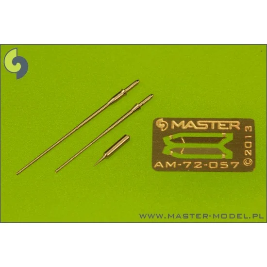 Master Models AM-72-057 1/72 SAAB JAS 39 Gripen Pitot Tubes & Angle of Attack Probes