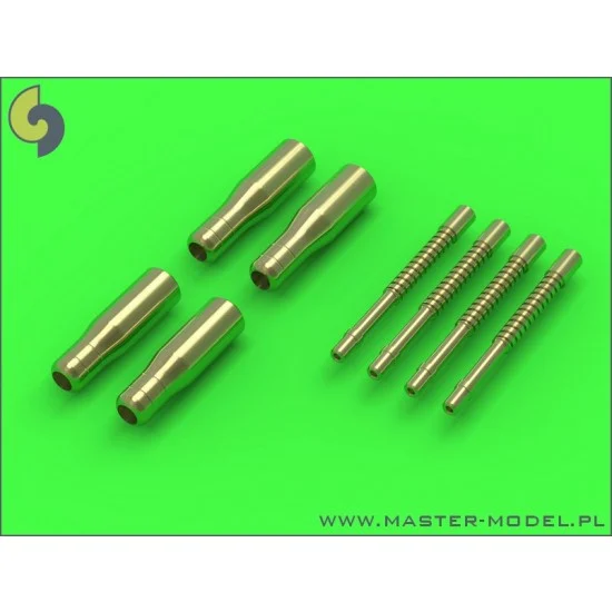 Master Models AM-72-066 1/72 Hawker Hurricane Mk.IIC Hispano Mk.I 20mm Cannons (w/Flat Recoil Springs)(4pcs)