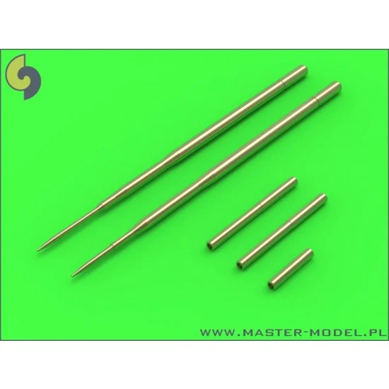 Master Models AM-72-072 1/72 Mikoyan MiG-17PF (Fresco D) - 23mm Gun Barrels Set & Pitot Tubes